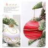 Christmas Tree Ornaments Satin Christmas Ball Ornaments Luxury For Xmas Holiday Party Indoor Decorations - 8cm 3.15inch Pac M4O6