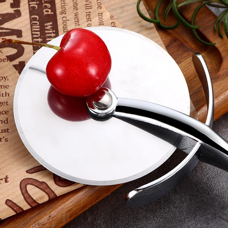 Stainless Steel Pizza Cutter Single Wheel Cake Bread Pies Round Knife Zinc Alloy Handle Kitchen Cutting Tools Pizza Slicer