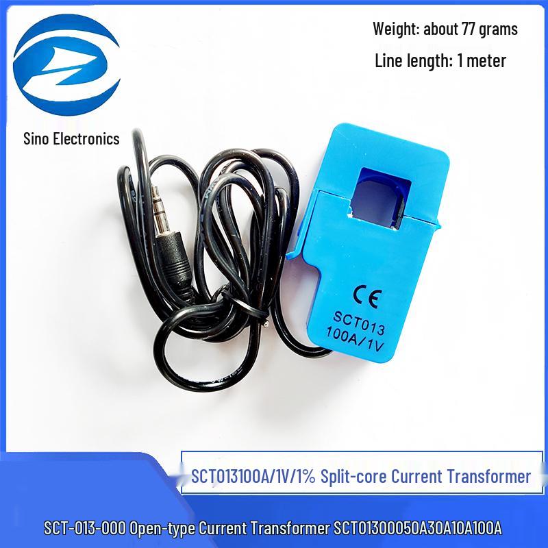 SCT-013-000 Open-Type Current Transformer (10A, 20A, 30A, 50A, 100A)