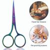 Scissor Makeup Tool Eyelash Trimmer Nose Hair Cutter Facial Hair Remove Pointed Eyebrow Scissor