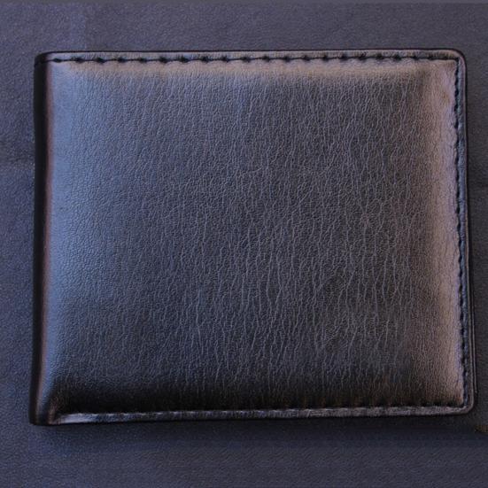 Portofel de afaceri din piele artificială pentru bărbați Suport carduri Buzunar ambreiaj Poșetă subțire Cadou