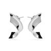 Boucles d'oreilles - Girea - Argent sterling 925 - Zirconiums cubiques brillants - Finition rhodiée