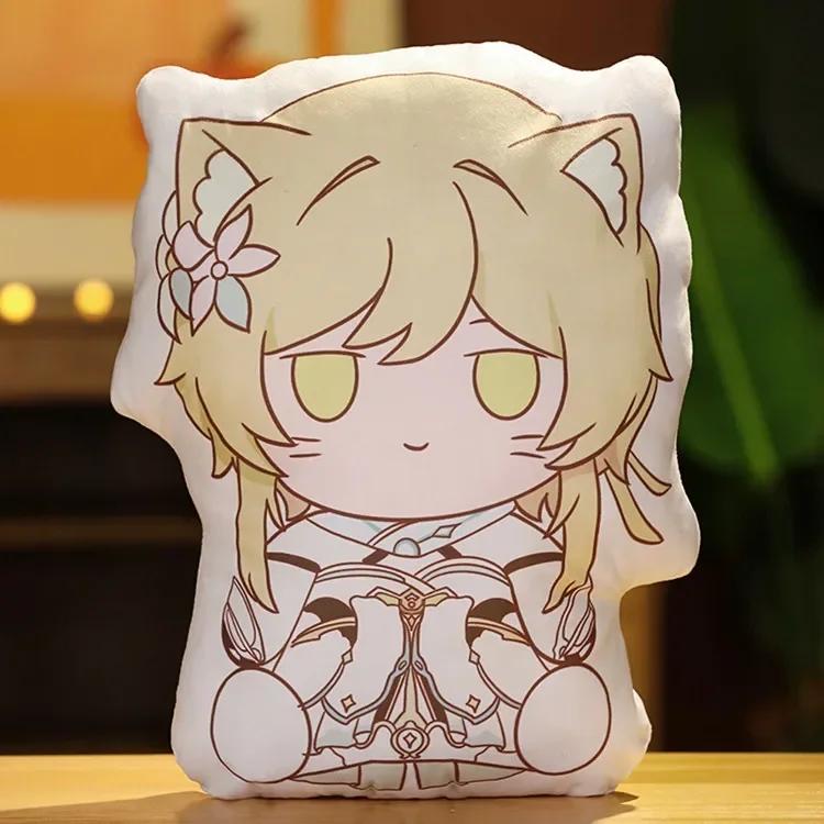 45cm Game Genshin Impact Tartaglia Xiao Kaeya Cosplay Doll Toy Plush Dolls Kids Christmas Birthday Gift Pendant Accessories