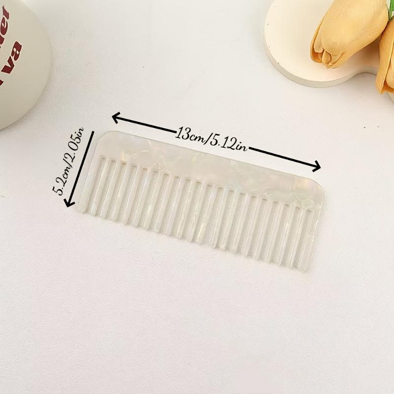 Personalized Vintage Acetate Hair Comb, Custom Name Engraved, Gift for Brides & Mothers