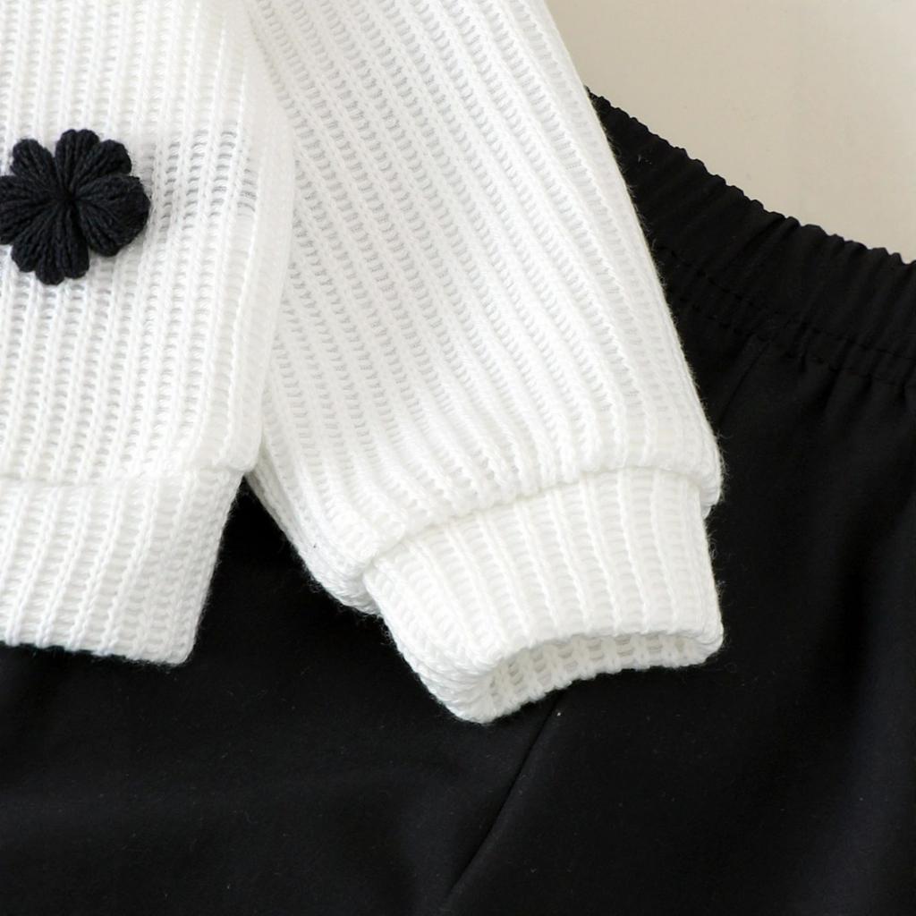 Uformelt langermet sett for barn, komfortable hverdagsantrekk