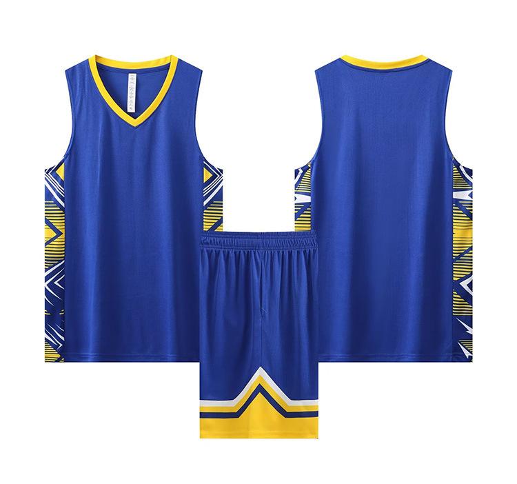 New Basketball Jersey Set Men'S Adult Children'S Game Jersey Training Jersey Vest Jersey Sportswear Summer Clothing