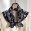 70% wool 30 % Real Silk Scarf Women Shawls Wraps Foulard high quality Scarves Pashmina Female Hijab Bandana elegant Kerchief