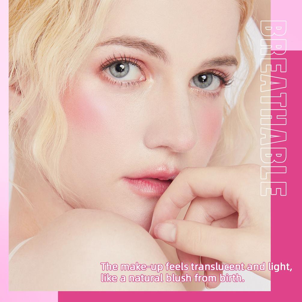 Air Cushion Blush Matt Natürlich Aufhellend Rosiger Teint Multifunktionales Nude-Make-up Flüssig-Rouge Gesichtsretusche