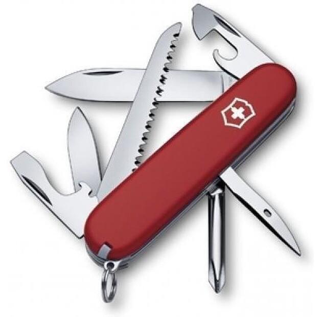 Нож перочинный Victorinox Hiker красный универсальный