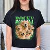 Custom Dog Unisex T-Shirt Your Pictures Labrador Retriever Tee Dog Mom Black Nav