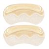 Anti-wear Heel Sticker Silicone Sneakers Loafers Prevent Heel Cutting Self-adhesive Half Size Pad for Big Small Shoe Size