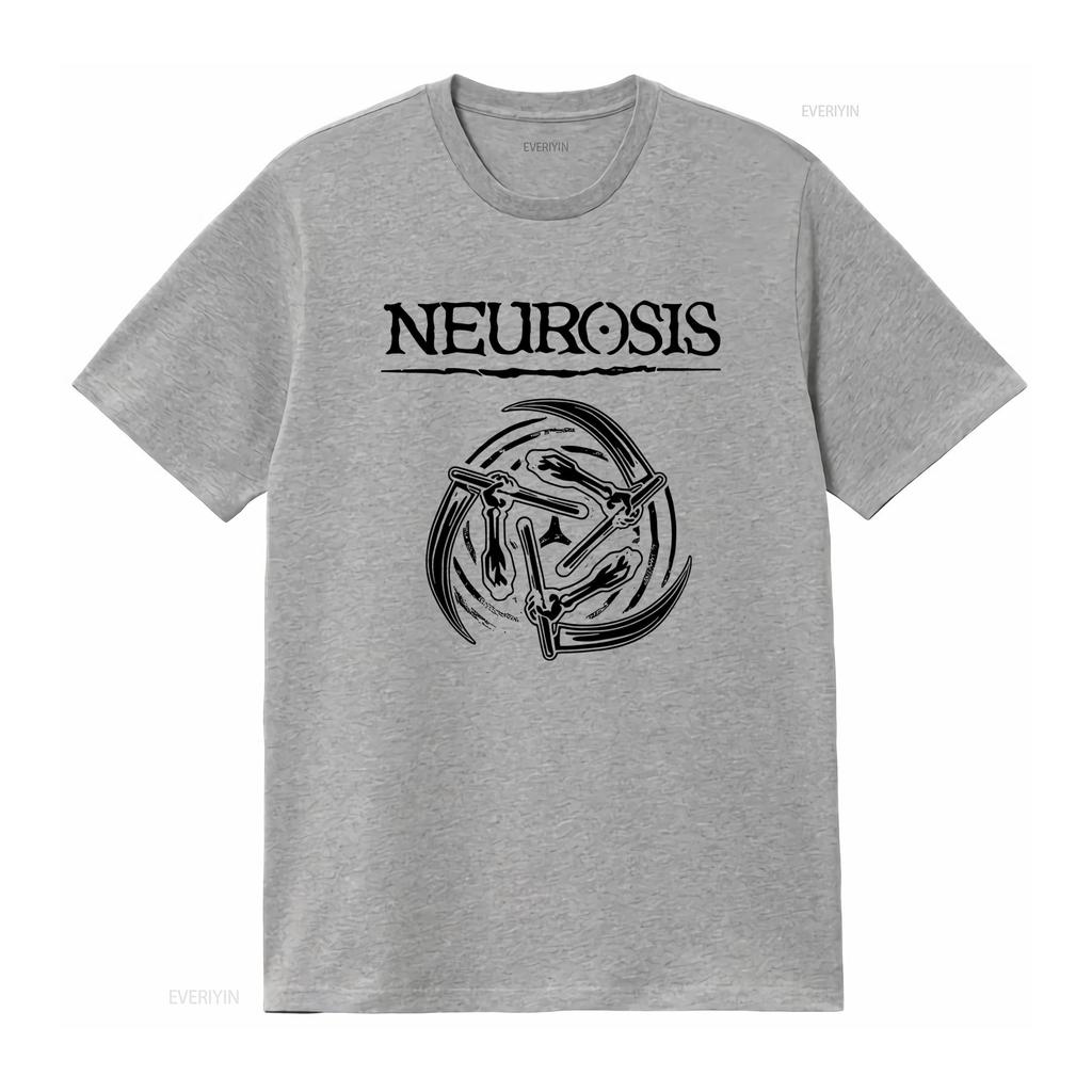 Neurosis Band Black T Shirt S To 5Xl Heavy Metal Style Kk1027 vintage Washed Stretched Comfortable graphic Breathable Stylish