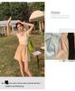 2026 Summer Women's Slimming A-line Wide-leg Shorts - Korean Style, Versatile, Casual Fit