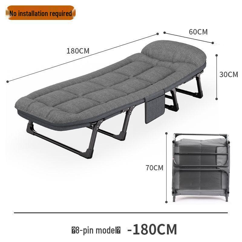 Compact Portable Folding Recliner for Office, Home, and Outdoor Use