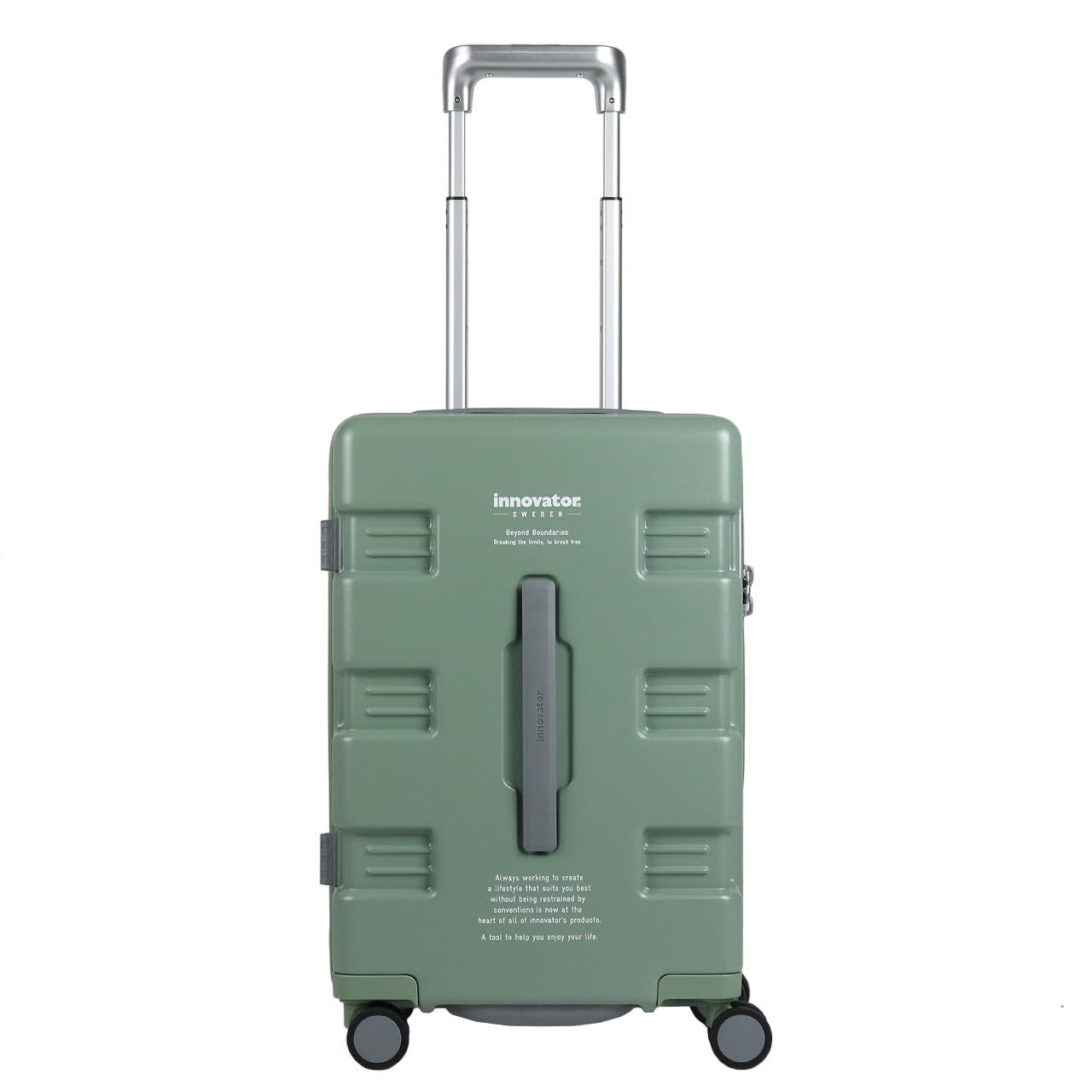 

Валіза Carry Wagon кольору шавлійного зеленого [Innovator]