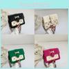 Trendy Small Square Bag For Women Stylish Casual Shoulder Crossbody Purse In Black White Green Magenta Colors