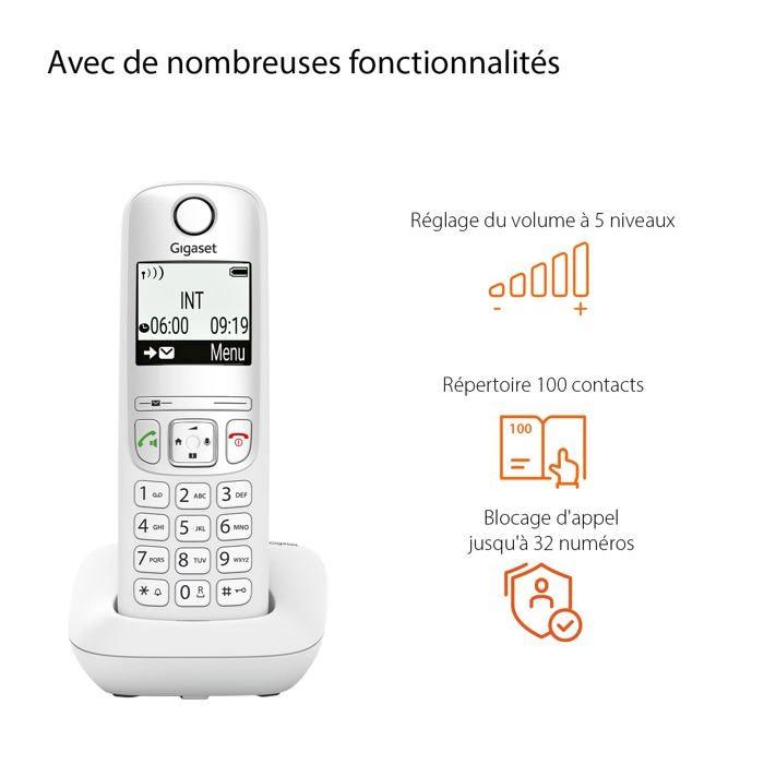 Telephone fixe - pack telephones Gigaset - S30852-H2810-N152