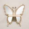Acrylic Butterfly Wall Hanging Planter Shelf Wooden-Craft Home Decoration