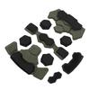 Helmet Padding Kit Memory Foam Pad Protective Mat Universal Motorcycle Bike Bicycle Cushions