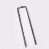 OIMGU U-Shaped Galvanized Garden Stakes for Weed Barrier Fabric