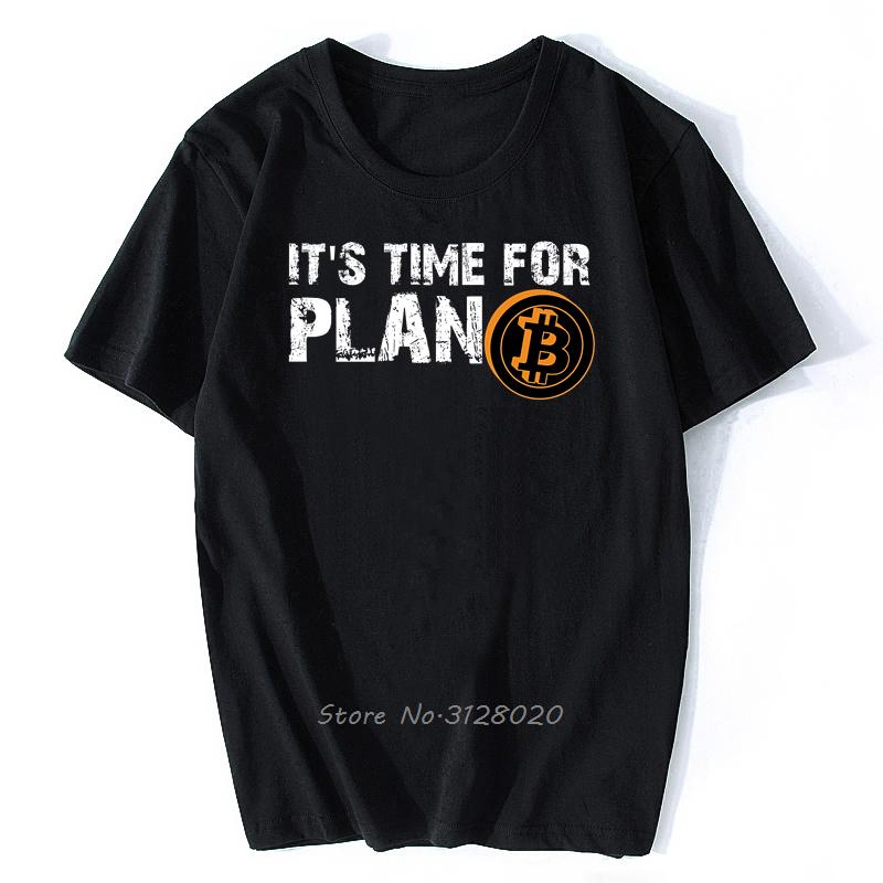 Bitcoin Shirt Cryptocurrency Crypto Miner Bitcoin BTC Crypto Design TShirt Men Cotton T Shirt Tees Streetwear Harajuku