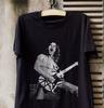 EVH Eddie Van Halen Guitarist Heavy Cotton Black Unisex T-shirt Size S-5XL