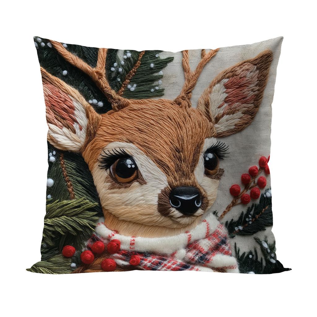 Jelonek Velvet - Poszewka Dekoracyjna - 40X40 Cm - Beżowy