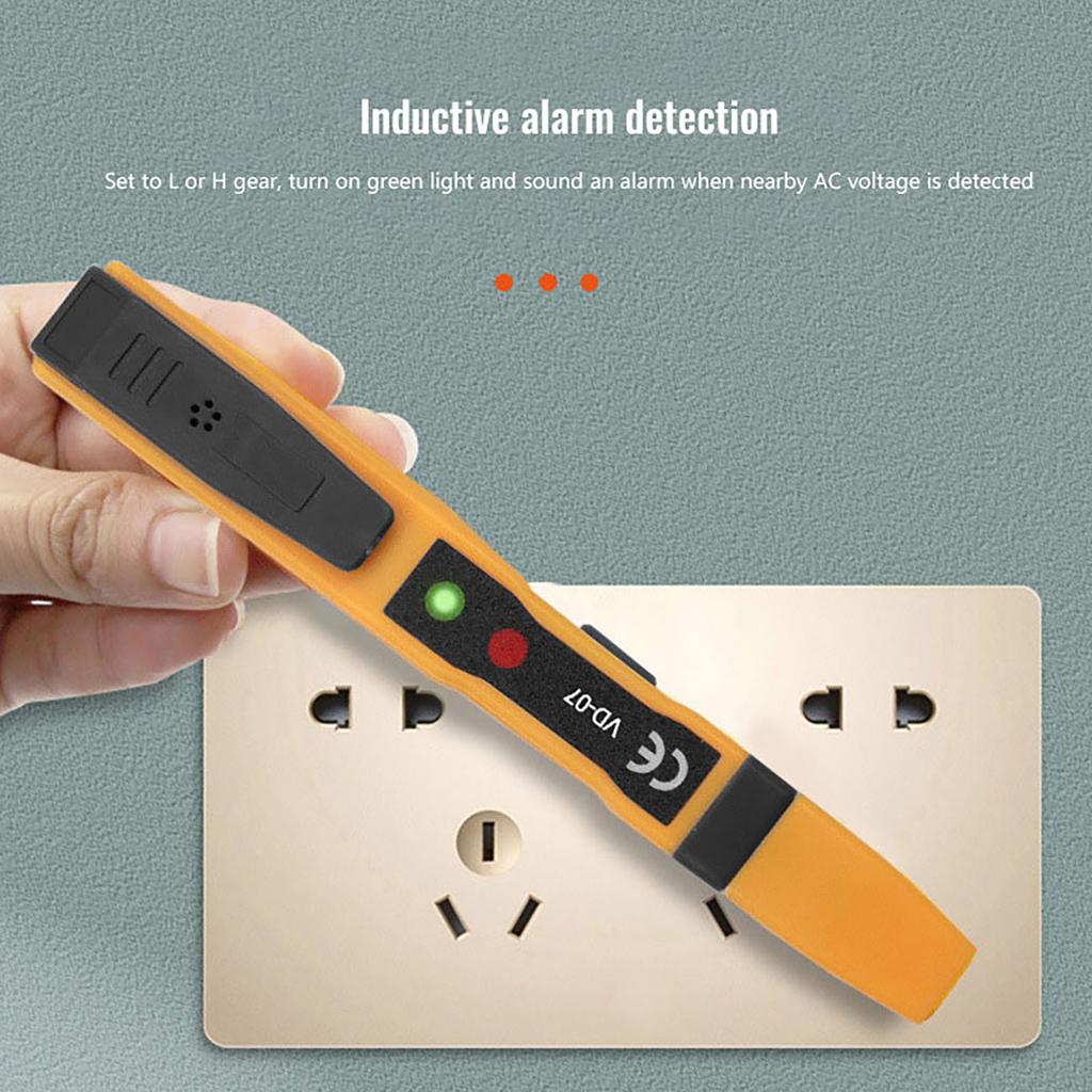Multifunction Voltage Testin Non-Contact Alarm Sensor Voltage Test Pen for Home Induction Test Tool