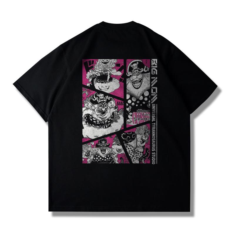 Japanese Anime ONE PIECE ONE PIECE Shortsleeved Tshirt Summer Loose Tide