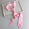 Long Waistband Korean Style Striped Waist Belts Waistband for Women Cute Dog Fashion Jeans Belt Uniform Shirt Suit Neck Ties