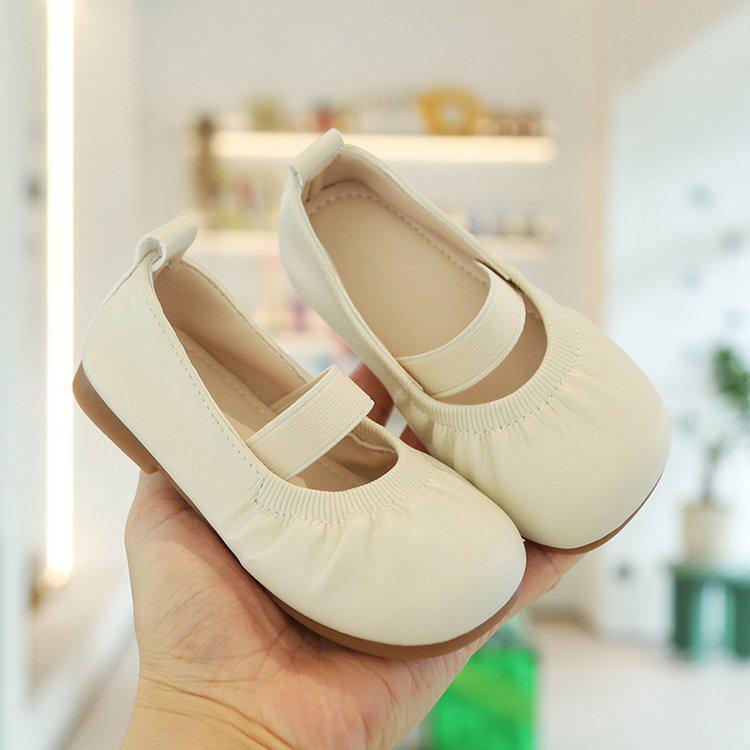 

2023 Autumn Girls Versatile Princess Leather Shoes - Soft Sole for Toddlers 21-25