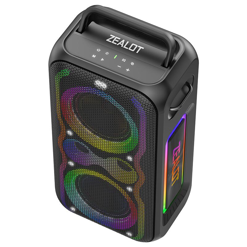 Hot Sale Zealot PT21 200W Rechargeable Portable Big Bass Party Waterproof Wireless Speaker for Party Outdoor