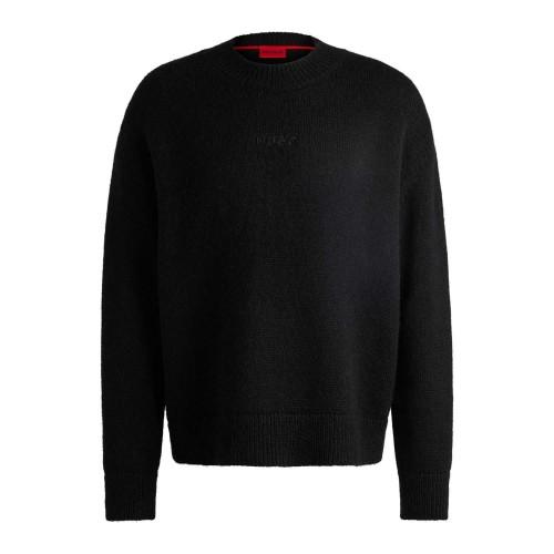 Hugo Mens Seese Logo Oversized Sweatshirt