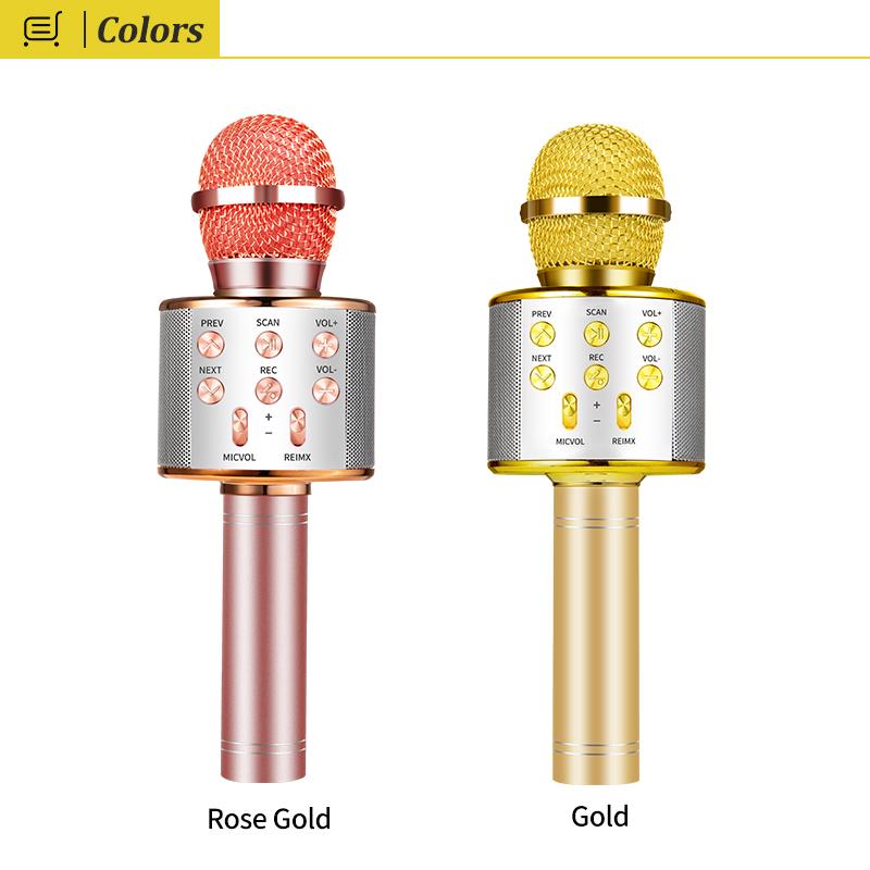 Portable Wireless Mini Headset Microphone for Mobile Phone Sing Song Karaoke