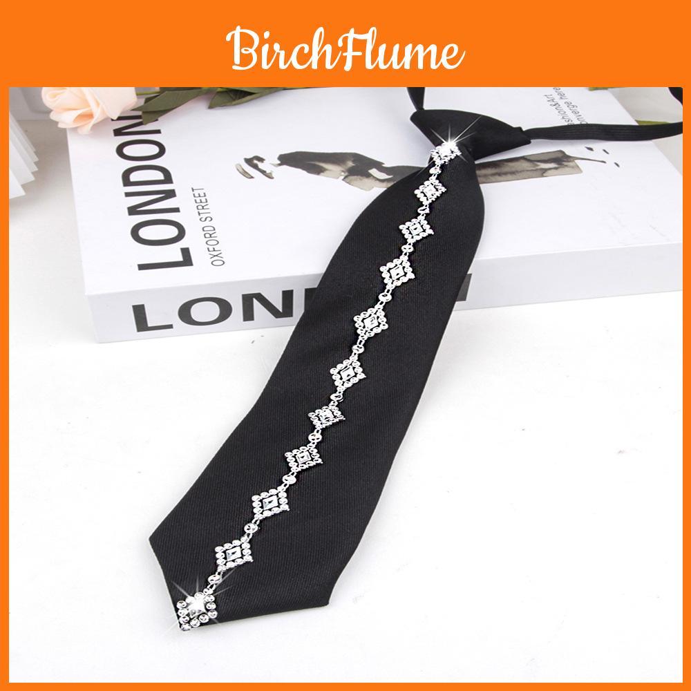 Womens Geometric Polyester Tie With Arrow Shape For Casual Office Wear