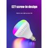 LED Music Light Bulb with Built-in Bluetooth Speaker, Wireless Smart Light Bulb with Remote Control, RGB Color Changing Speaker