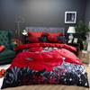 Roses Bedding Set Duvet Cover For Girls Women Couple Lover Romantic Comforter Cover Valentine'S Day Bedroom Decor Quilt Cover
