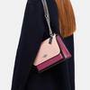 New COACH Klare Leather Square Bag, Portable Crossbody Bag, Shoulder Bag Women's Pink CJ862-SVP20