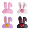 2Pcs Cute Rabbit Ears Helmet Decoration Universal Motorcycle Electric Car Helmet Styling Stickers Cycling Helmet Accessories