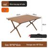 Folding Metal Carbon Steel Roll-up Camping Table and Chair Set
