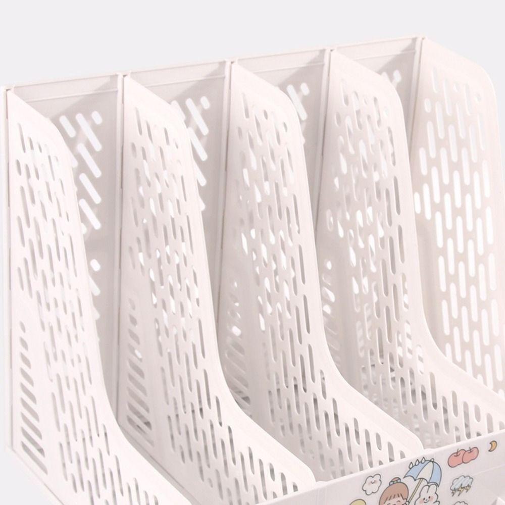 Detachable Desktop File Box Large Capacity File Rack Back To School File Storage Box Home Use