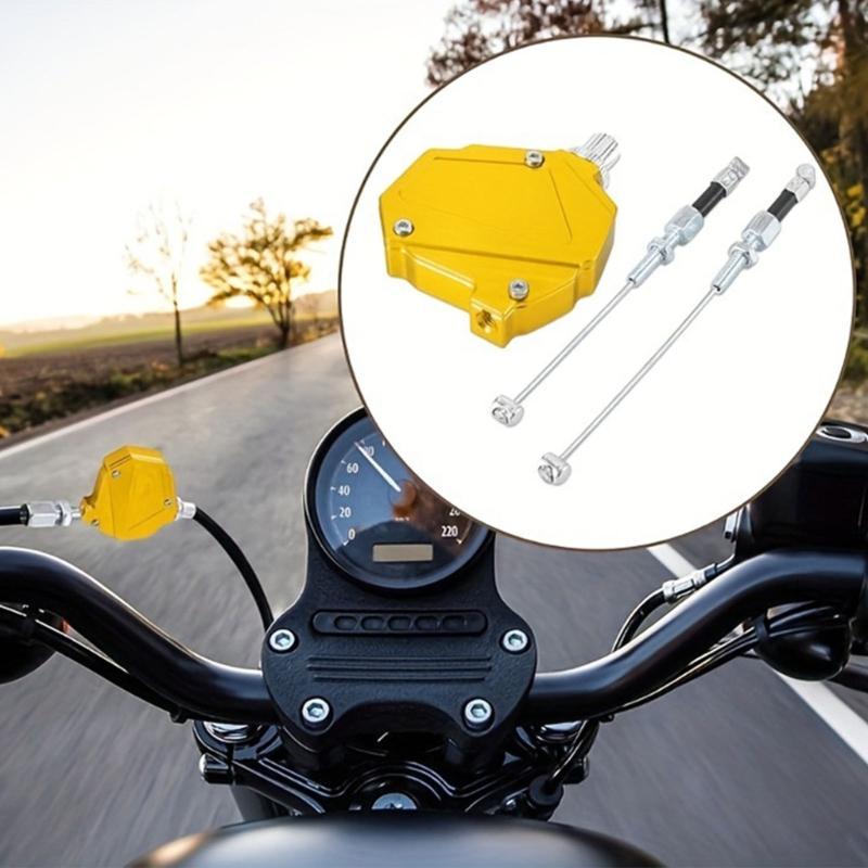 Aluminum Easy Pull Cable Line Motorcycle Stunt Clutch Cable Universal for Most Motorbikes and ATVs Easy Installation