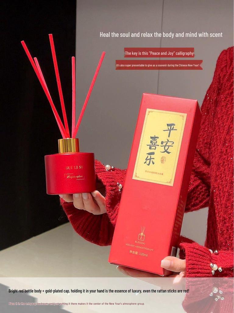 Guilisfuyun Ping'an Xile Aroma Diffuser - Auspicious New Year Gift for Indoor Use, Long-lasting Flameless Fragrance