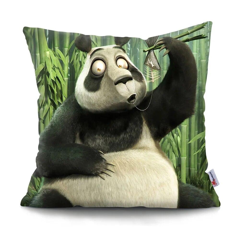 Roztomilá legrační zvířátka povlak na polštář pohovka do auta domácí dekorace povlak na polštář polyester