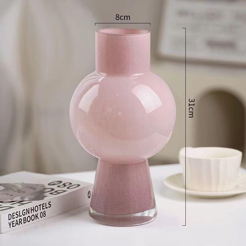 Baiduoyang Fenteng Vintage Glazed Glass Vase