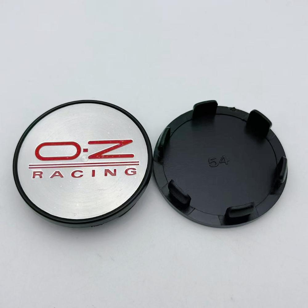 AAYR1 4pcs 54MM 49MM OZ O.Z Racing Logo Emblem Badge Car Wheel Center Caps Wheel Rim Hubcaps Hub Center Dust Cover Car Accessories