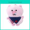 Plush Pig Keychain With Water Drool Bib For Kids And Babies