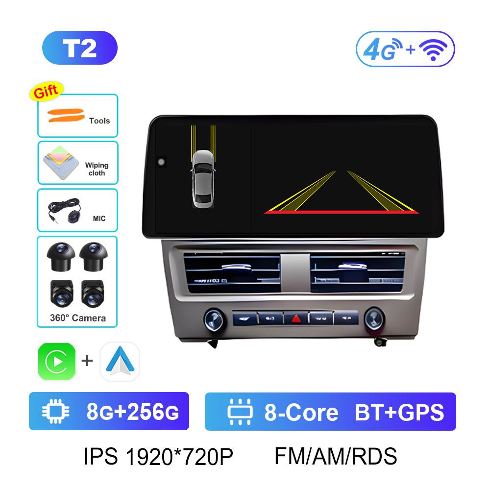 12.3 inch Touch Screen Wireless Carplay for Nissan Tiida C11 2005 2006 2007 2008 - 2010 GPS Navigation Bluetooth Cooling fan 4G