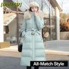 Moda feminina casual outono inverno cor sólida estampa manga comprida jaquetas e casacos casacos de plumas