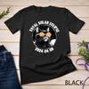 Total Solar Eclipse 2024 Cool Cat T-Shirt Unisex T-shirt